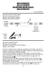 Предварительный просмотр 12 страницы Profoon DECT Series User Manual