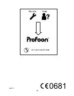 Предварительный просмотр 44 страницы Profoon PDX-1400 User Manual