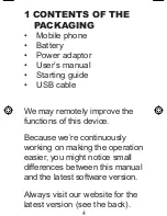 Предварительный просмотр 4 страницы Profoon PMA-100 User Manual