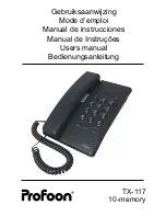 Profoon Profoon TX-117 User Manual предпросмотр