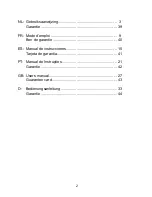 Предварительный просмотр 2 страницы Profoon Profoon TX-117 User Manual