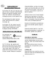 Preview for 2 page of Profoon TX-105 User Manual