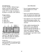 Предварительный просмотр 10 страницы Profoon TX-119 User Manual