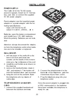 Предварительный просмотр 22 страницы Profoon TX-160 User Manual