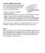 Предварительный просмотр 4 страницы Profoon TX-525 User Manual