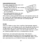 Предварительный просмотр 20 страницы Profoon TX-525 User Manual