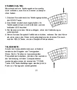 Предварительный просмотр 21 страницы Profoon TX-525 User Manual