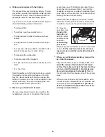 Preview for 15 page of ProForm 11.5 Competitor Treadmill User Manual