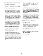 Preview for 16 page of ProForm 11.5 Competitor Treadmill User Manual