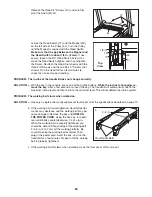 Preview for 23 page of ProForm 11.5 Competitor Treadmill User Manual