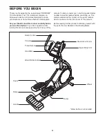 Preview for 4 page of ProForm 1100 E Elliptical Manual