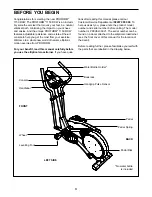 Preview for 3 page of ProForm 1150 Rxw Manual