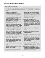 Preview for 3 page of ProForm 1195 Zlt Cwl Treadmill (French) Manuel De L'Utilisateur