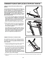 Preview for 20 page of ProForm 1195 Zlt Cwl Treadmill (French) Manuel De L'Utilisateur