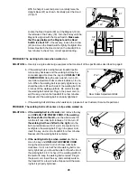 Предварительный просмотр 23 страницы ProForm 1200 Interactive Trainer Treadmill User Manual