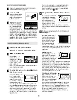 Preview for 10 page of ProForm 1200 Sel User Manual