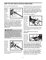 Предварительный просмотр 11 страницы ProForm 1280 S Interactive Trainer Treadmill User Manual