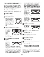 Предварительный просмотр 18 страницы ProForm 1280 S Interactive Trainer Treadmill User Manual