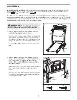 Preview for 6 page of ProForm 14.5qm Treadmill User Manual