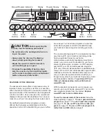 Preview for 10 page of ProForm 14.5qm Treadmill User Manual