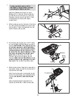 Предварительный просмотр 6 страницы ProForm 15.5 s 831.28622.1 User Manual