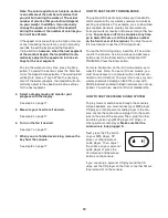 Preview for 19 page of ProForm 1500 Rt Treadmill Manual