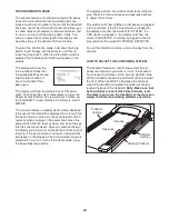 Preview for 20 page of ProForm 1500 Rt Treadmill Manual