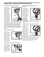 Preview for 11 page of ProForm 180 Zlx Bike (Spanish) Manual Del Usuario