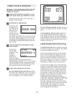 Предварительный просмотр 14 страницы ProForm 20.0 CrossTrainer (French) Manuel De L'Utilisateur