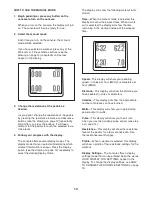 Preview for 13 page of ProForm 200 Csx Bike Manual