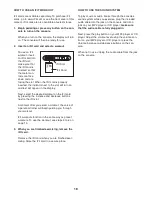 Preview for 18 page of ProForm 200 Csx Bike Manual