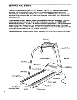 Preview for 4 page of ProForm 2005 Exl Owner'S Manual