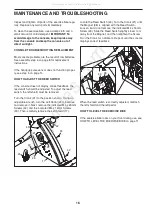 Preview for 16 page of ProForm 280 Csx Bike User Manual