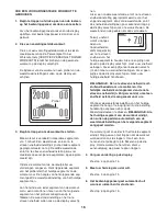 Предварительный просмотр 16 страницы ProForm 300 Zlx Bike (Dutch) Gebruiksaanwijzing