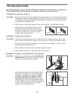 Preview for 20 page of ProForm 30777.0 User Manual