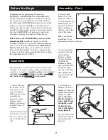 Предварительный просмотр 2 страницы ProForm 31.280781 User Manual