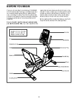 Предварительный просмотр 4 страницы ProForm 310 Cx Bike Manual