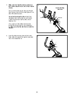 Предварительный просмотр 8 страницы ProForm 310 Cx Bike Manual