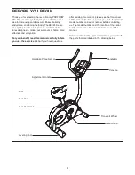 Предварительный просмотр 4 страницы ProForm 380 Zlx Bike Manual