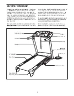 Предварительный просмотр 5 страницы ProForm 4.5 Trainer Treadmill User Manual