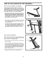 Предварительный просмотр 19 страницы ProForm 4.5 Trainer Treadmill User Manual