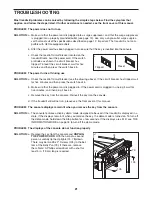 Предварительный просмотр 21 страницы ProForm 4.5 Trainer Treadmill User Manual