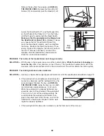 Предварительный просмотр 22 страницы ProForm 4.5 Trainer Treadmill User Manual