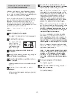 Preview for 21 page of ProForm 440x User Manual