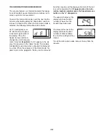 Preview for 22 page of ProForm 440x User Manual