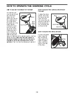 Preview for 10 page of ProForm 450 Ur Bike User Manual