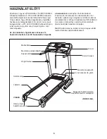 Предварительный просмотр 5 страницы ProForm 475 Audio (Hungarian) Felhasználói Kézikönyv