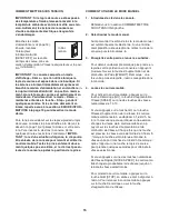 Preview for 15 page of ProForm 480 E Treadmill (French) Manuel De L'Utilisateur