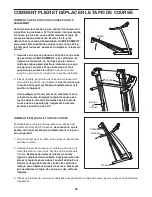 Preview for 20 page of ProForm 480 E Treadmill (French) Manuel De L'Utilisateur