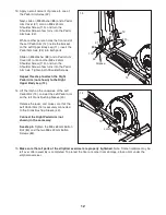 Preview for 12 page of ProForm 480 Le Elliptical User Manual